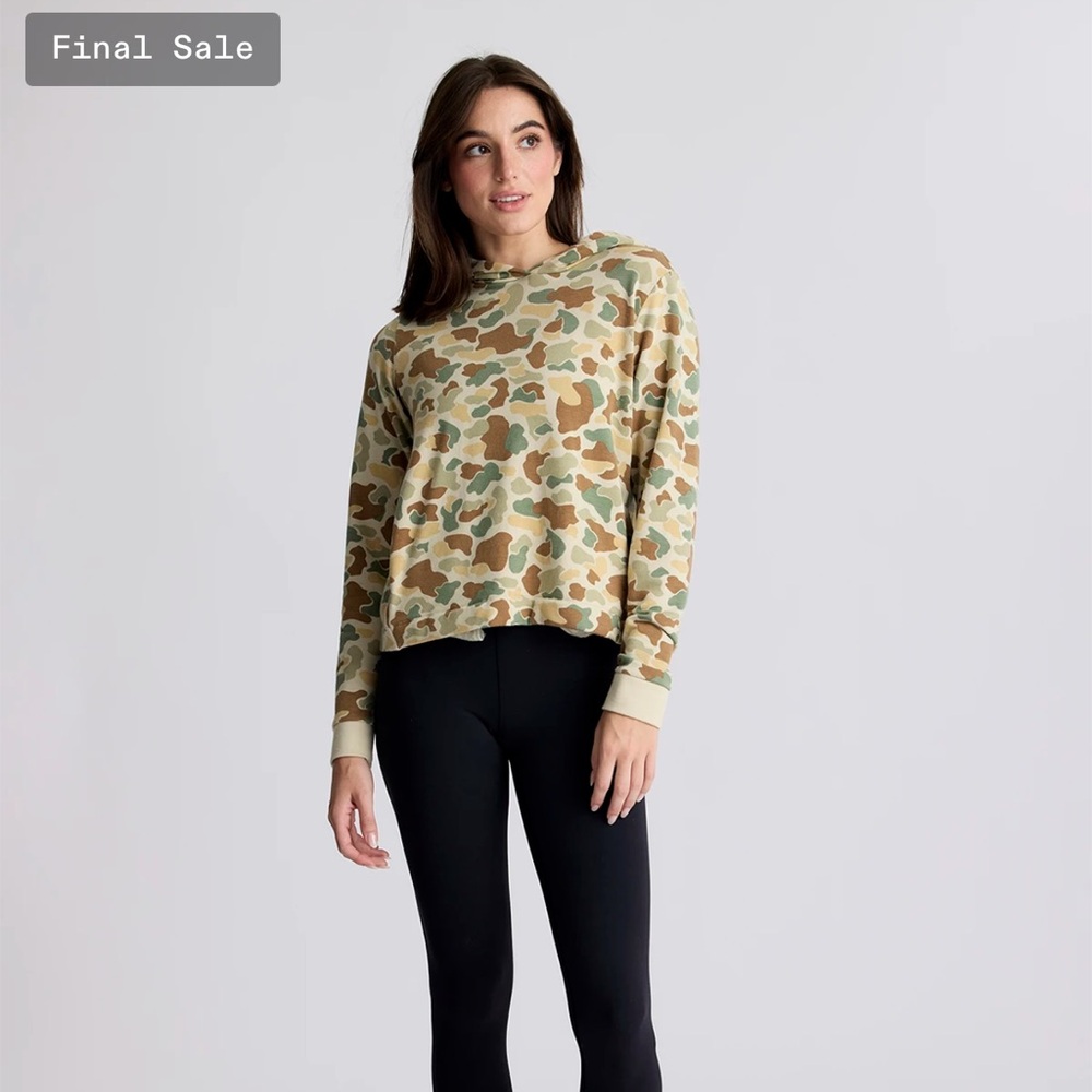 Freefly Women’s Cropped Hoodie
Vintage Camo - Picture 1 of 3